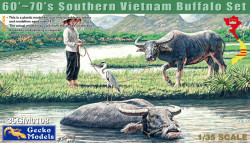 60's-70's Southern Vietnam Buffalo Set