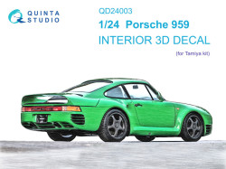 Porsche 959 Interior 3D Decal