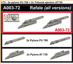 2x pylons PU 708 + 2x Tribomb ejectors AT730