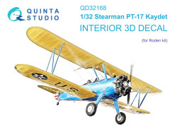 Pt-17 Kaydet 3D-Printed & coloured Interior on decal paper (Roden)
