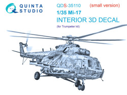 Mi-17 3D-Printed & coloured Interior on decal paper (Trumpeter) (Small version)