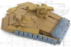 Soft case ERA blocks for turret (16pcs) + Stowage for T-90M
