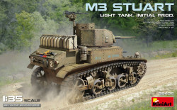 M3 Stuart Light Tank. Initial Prod