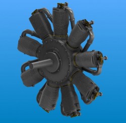 Le Rhone 110-120 h.p.Oberursel Ur.II