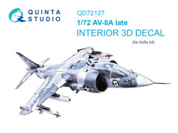 AV-8A late 3D-Printed & coloured Interior on decal paper (Airfix)