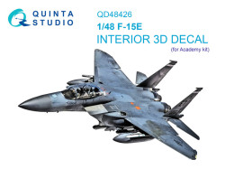 F-15E 3D-Printed & coloured Interior on decal paper (Academy)