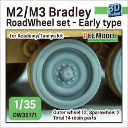 M2/M3 BRADLEY ROADWHEEL OUTSIDE PARTS EARLY