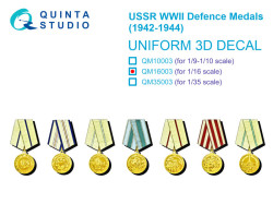 USSR WWII Defence Medals (1942-1944)