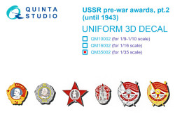 USSR pre-war awards, pt2 (until 1943)