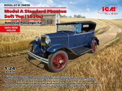 Model A Standard Phaeton Soft Top(1930s),American Passenger Car(100% new molds) 