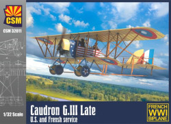 Caudron G.III Late, U.S. and French service