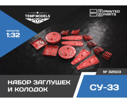 SET OF PLUGS AND PADS FOR SU-33