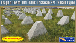 Dragon Teeth Anti-Tank Obstacle Set (Small Vers.)