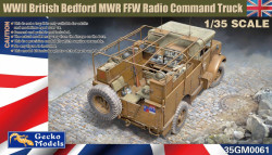 British Bedford MWR FFW Radio Command Truck