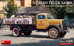 3t Cargo Truck 3,6-36S. Pritsche-Normal-Type