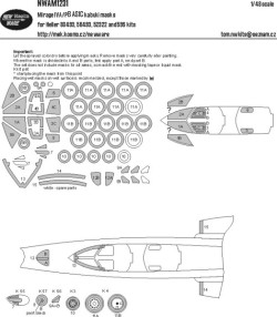 Mirage IV A/P BASIC kabuki masks