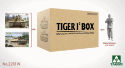 TIGER I BIG BOX 2 kits & 1:16 M. Wittmann figure