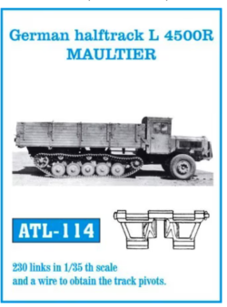 German halftrack L 4500R MAULTIER