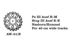 Pz III (E-M) / Stug III (A-B) Nashorn 40 cm