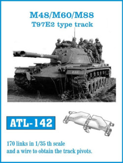 M48/M60/M88 T97E2 type track