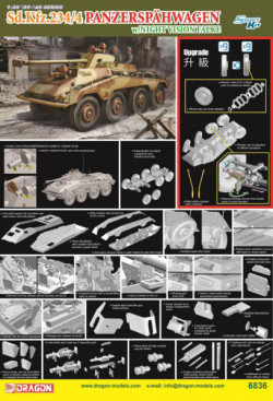 Sd.Kfz.234/4 w/NIGHT VISION FALKE