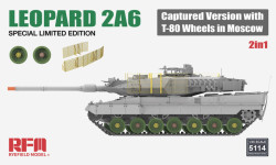 Leopard 2A6 Captured Version with T-80 Wheels