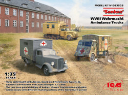 Sankas  WWII Wehrmacht Ambulance Trucks