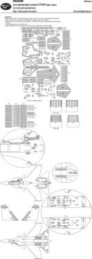 Su-30 MKM/MKIM/MKA/SME/MKI EXTERIOR kabuki masks