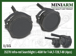 Infra-red searchlight  L-4GM for T-64,T-72B,T-80  (4pcs)