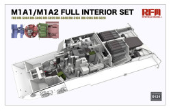 M1A1/M1A2 Abrams Tank Full Interior Set