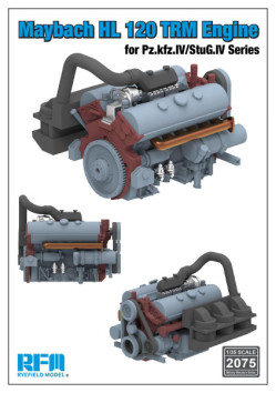 Maybach-Motor HL 120 TRM engine f. Pz.IV/StuG.IV