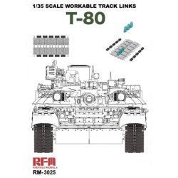 T-80 Workable Track Links