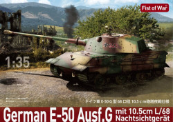 Fist of War German E50 Ausf.G with L68 10.5cm gun tank