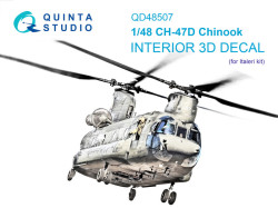 CH-47D 3D-Printed & coloured Interior on decal paper (Italeri)