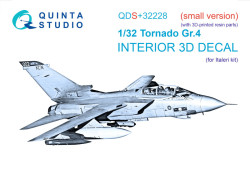 Tornado Gr.4 3D-Printed & coloured Interior on decal paper (Italeri) (Small version) (with 3D-pr