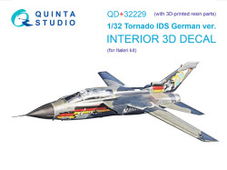 Tornado IDS German 3D-Printed & coloured Interior on decal paper (Italeri) (with 3D-printed resi