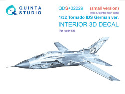 Tornado IDS German 3D-Printed & coloured Interior on decal paper (Italeri) (Small version) (with