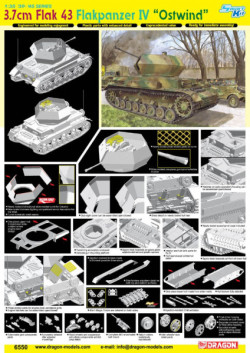 3.7cm FLAK 43 FLAKPANZER IV "OSTWIND" (SMART KIT)