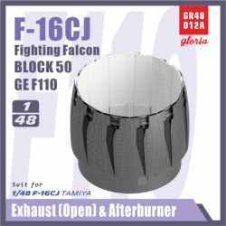 F-16CJ F110-GE Exhaust Nozzle & Afterburner(OPEN)