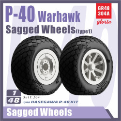 P-40 Warhawk Sagged Wheels(Type 1)