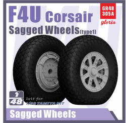 F4U Corsair Sagged Wheels(Type 1)