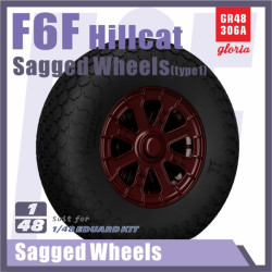 F6F Hellcat Sagged Wheels(Type 1)