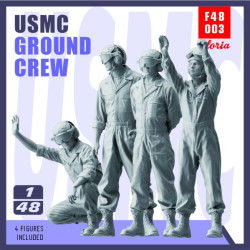 USMC Ground Crew 4 figures