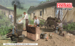 Imperial Japanese Army Field Kitchen Set Type 97 Boiler Vehicle