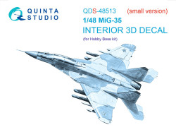 MiG-35 3D-Printed & coloured Interior on decal paper (HobbyBoss) (Small version)