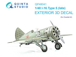 I-16 Type 5 (late) Exterior set (Zvezda)