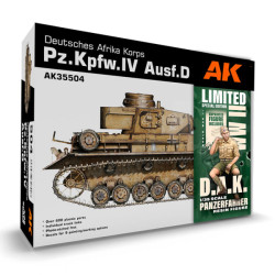 PZ.KPFW.IV AUSF.D AFRIKA KORPS+DAK PANZERFAHRER