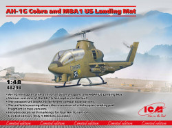 AH-1G Cobra and M8A1 US Landing Mat LIMITED EDITION! 