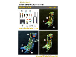 Martin-Baker Mk.10 Seat belts
