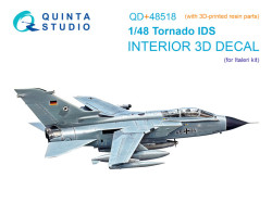 Tornado IDS 3D-Printed & coloured Interior on decal paper (Italeri) (with 3D-printed resin parts